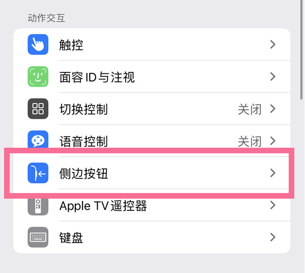 泸定苹果14维修店分享iPhone14 Plus侧键双击下载功能关闭方法 